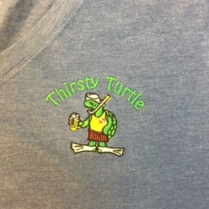 Embroidery Thirsty Turtle